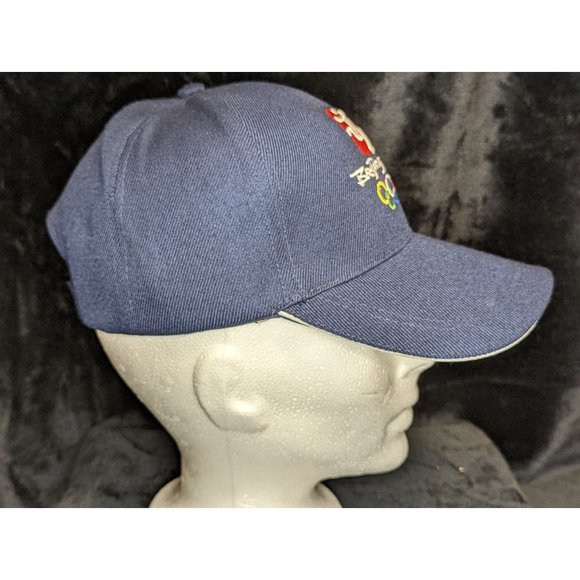 Beijing 2008 Summer Olympics Baseball Cap Hat Dark Blue - Picture 2 of 10